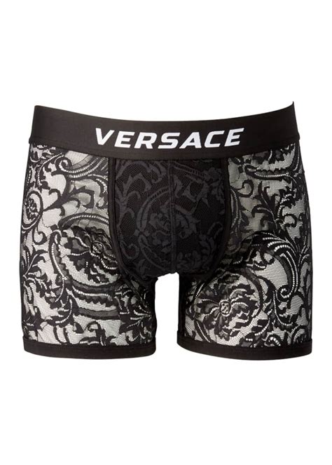 men versace boxers|lace boxer shorts for men.